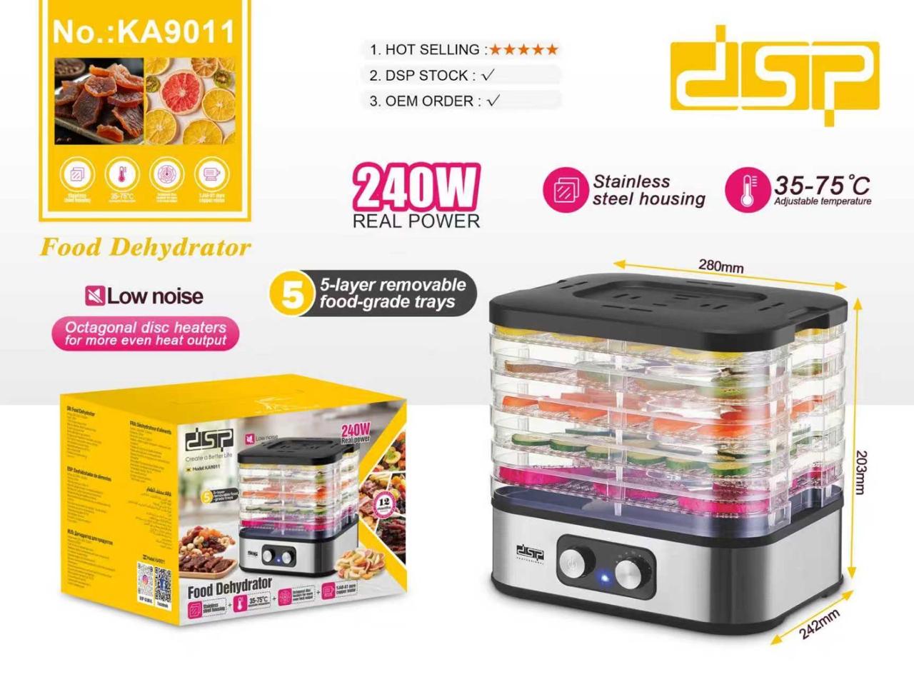 DSP Food Dehydrator 240W – Model KA9011