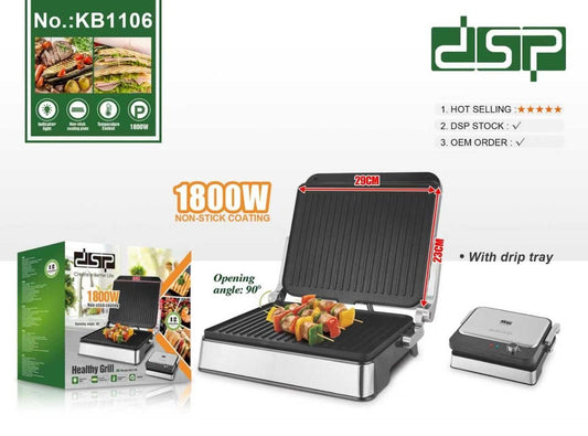 DSP Healthy Grill 1800W – Model KB1106