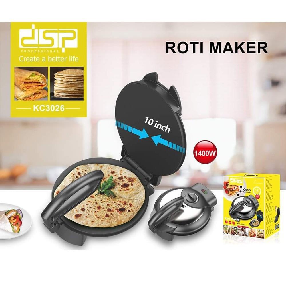 DSP Roti Maker – KC3026 (1400W, 10-Inch)
