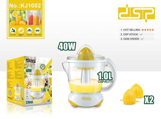 عصارة حمضيات DSP KJ1002 – 40 واط – سعة 1.0 لتر