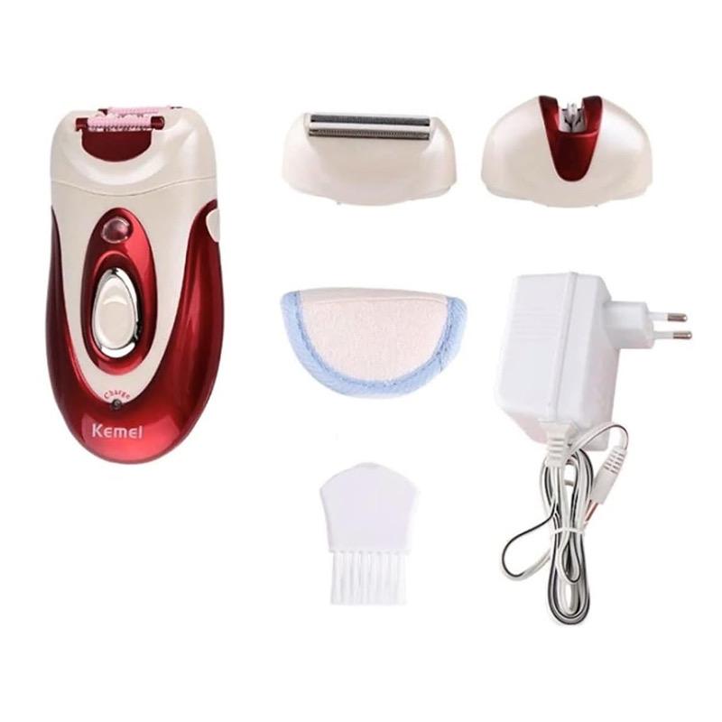 Kemei 3-in-1 Rechargeable Hair Removal System – Model KM-1888