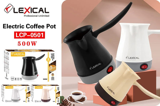 Lexical Electric Coffee Pot LCP-0501 – 500W