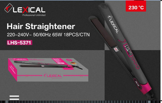 Lexical Hair Straightener LHS-5371 – 230°C Digital Control