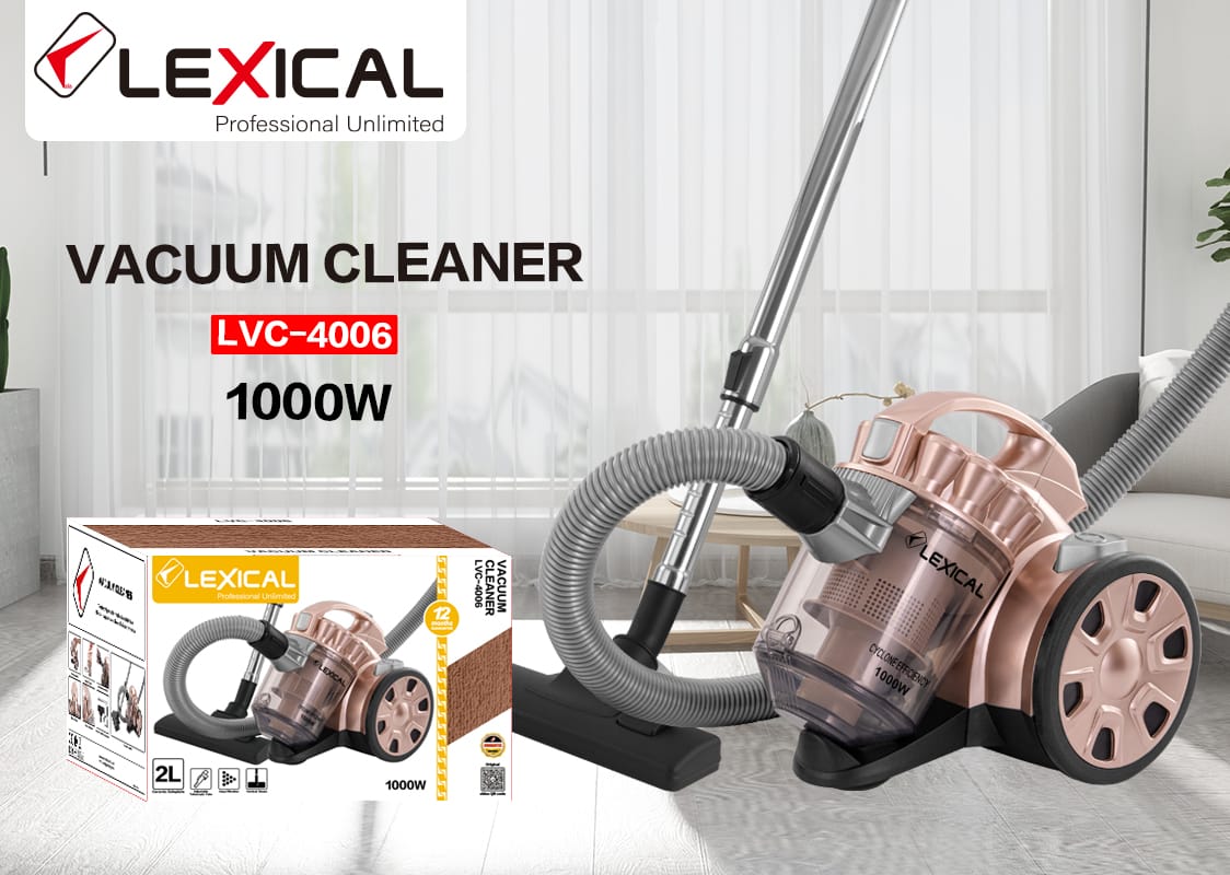 مكنسة كهربائية من ليكسيكال – LVC-4006 | 1000 واط