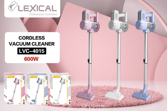 Lexical Cordless Vacuum Cleaner LVC-4015 – 600W