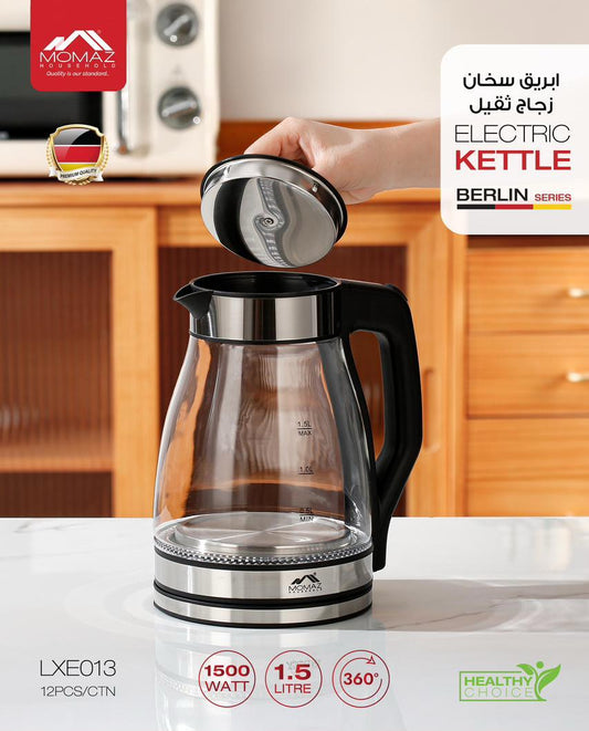 Momaz Electric Kettle – Berlin Series | 1.5L | 1500W
