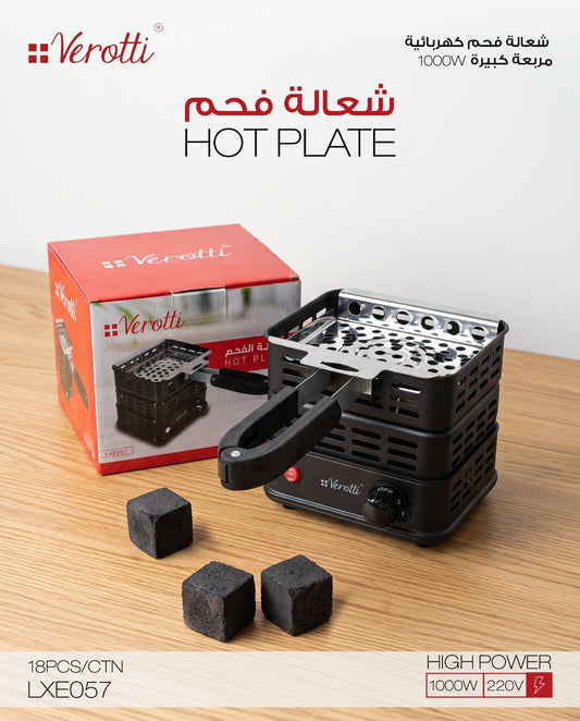 Verotti Electric Hot Plate – 1000W