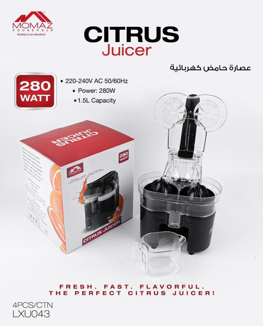 Momaz Citrus Juicer – 280W Electric Juicer (LXU043)