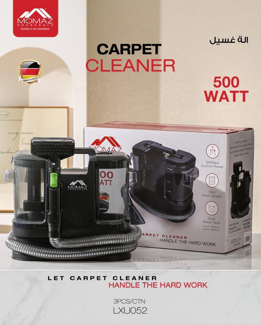 Momaz Carpet Cleaner 500W – Portable Dual Tank Cleaning Machine (Model LXU052)