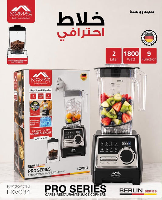 Momaz Professional Blender 2L – 1800W