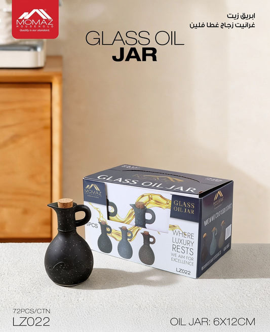 Momaz Glass Oil Jar – LZ022