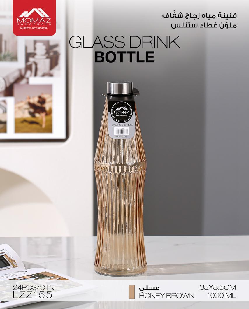 Momaz Glass Drink Bottle 1000ml