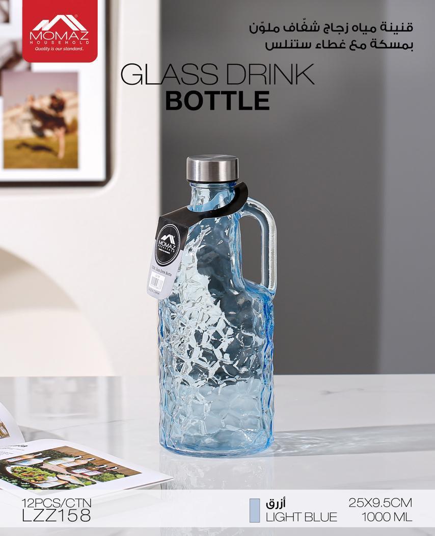 Momaz Glass Drink Bottle 1000ml