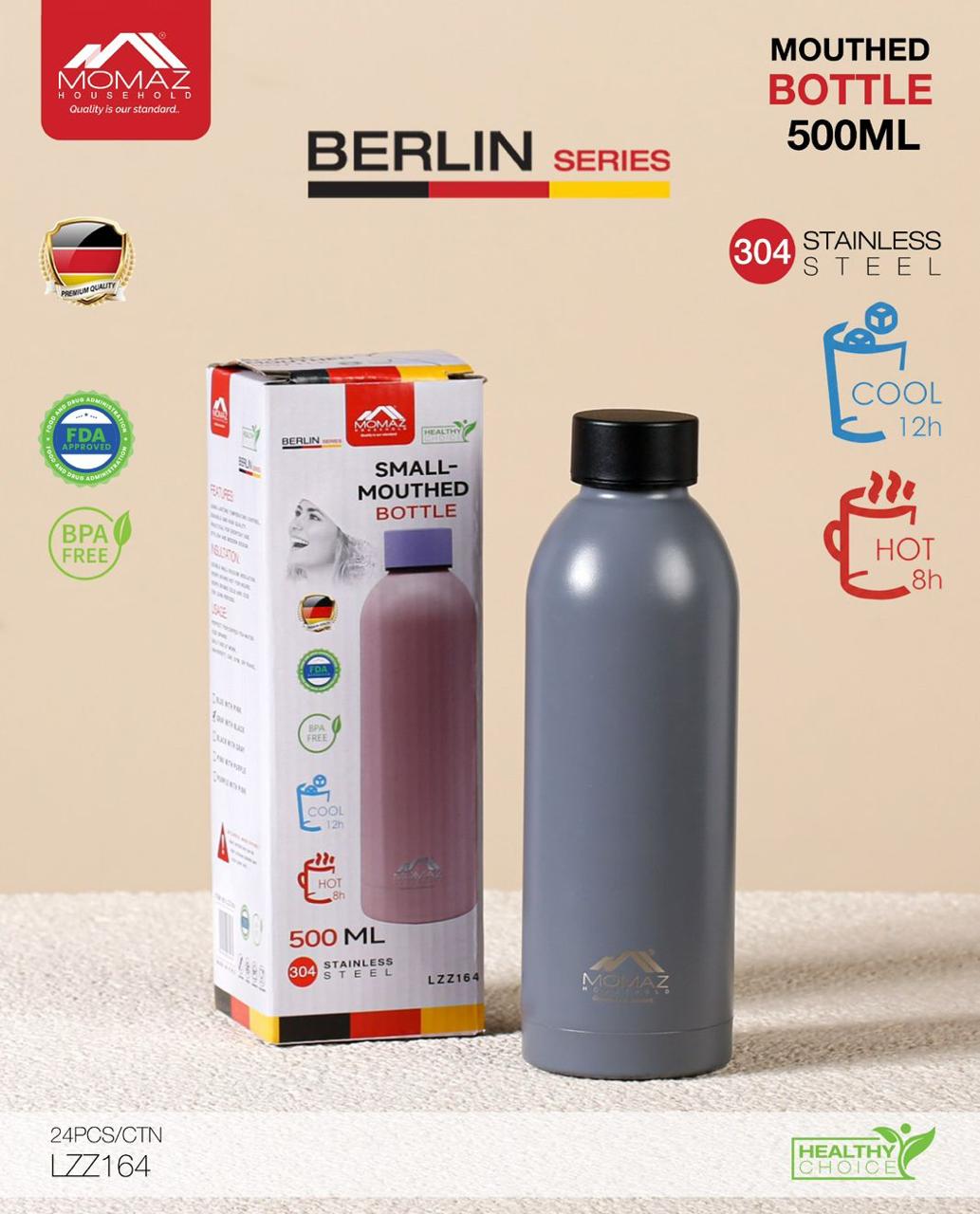 MOMAZ Berlin Series Mouthed Bottle – 500ML