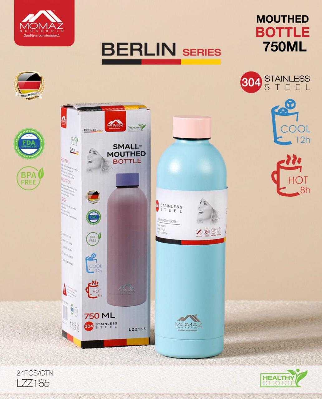 MOMAZ Berlin Series – Mouthed Bottle 750ML (Multi Colors)