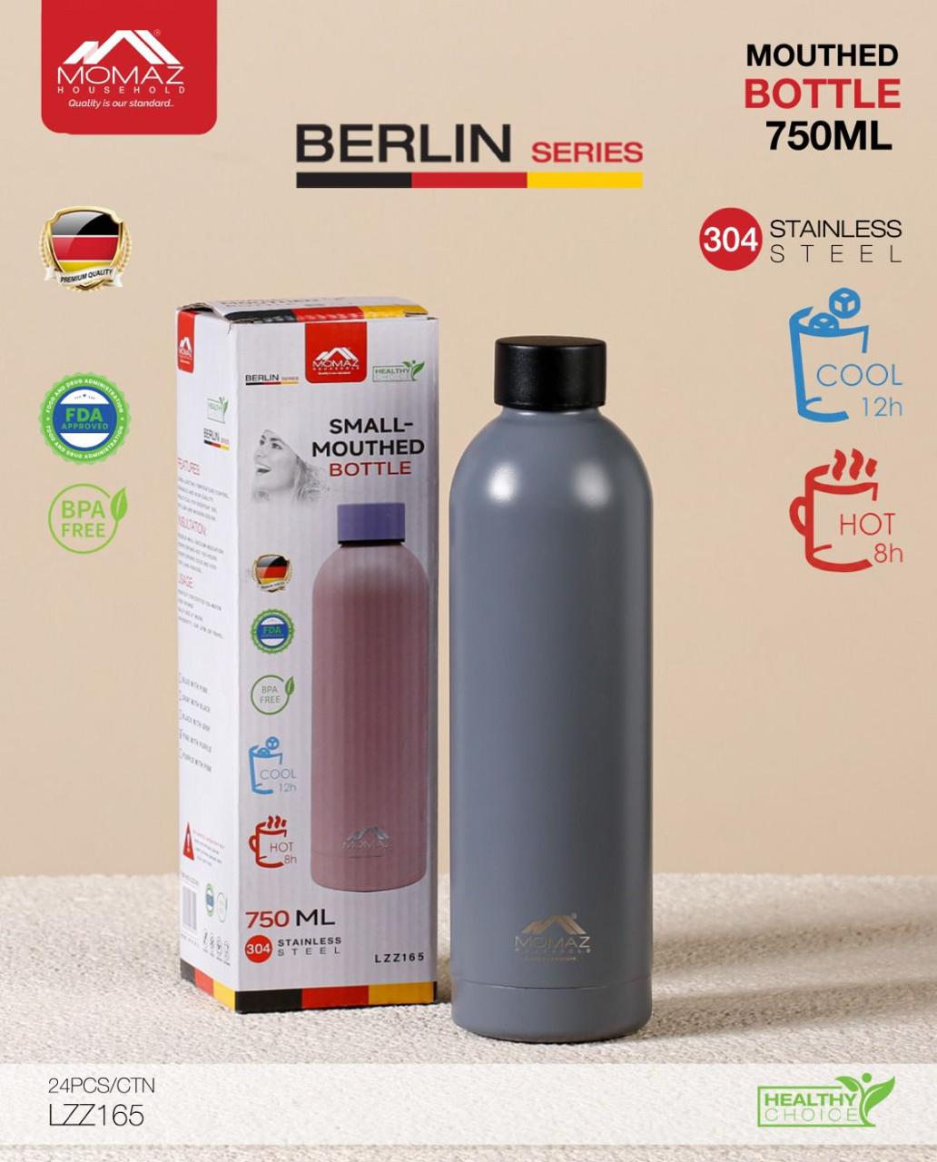 MOMAZ Berlin Series – Mouthed Bottle 750ML (Multi Colors)