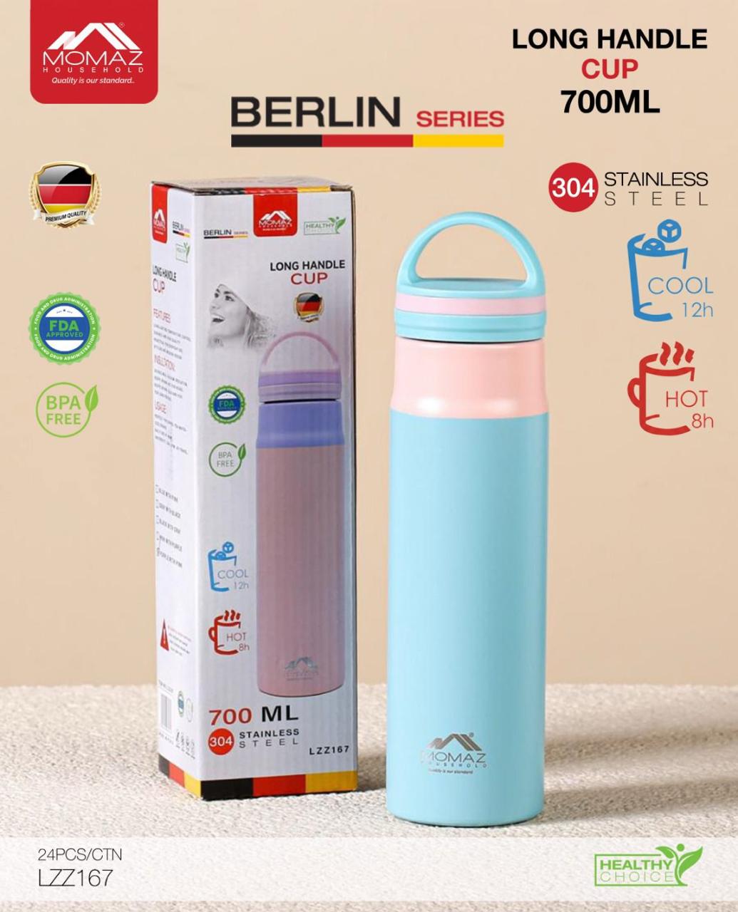 MOMAZ Berlin Series Long Handle Cup – 700ML