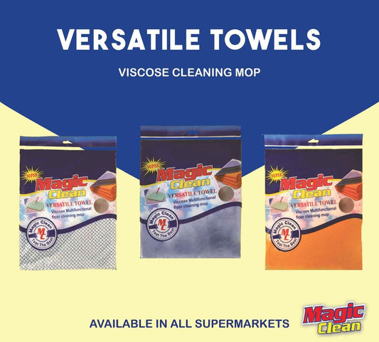 Magic Clean Versatile Towels – Viscose Multifunctional Cleaning Mop