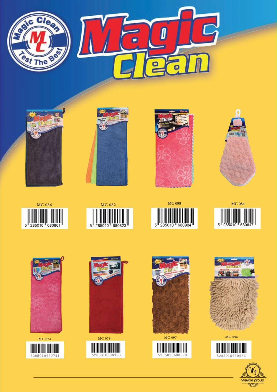 Magic Clean – Microfiber Cleaning Collection