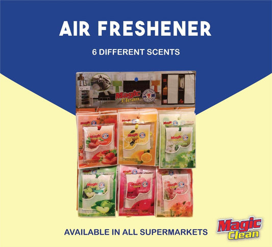 Magic Clean Air Freshener – 6 Different Scents