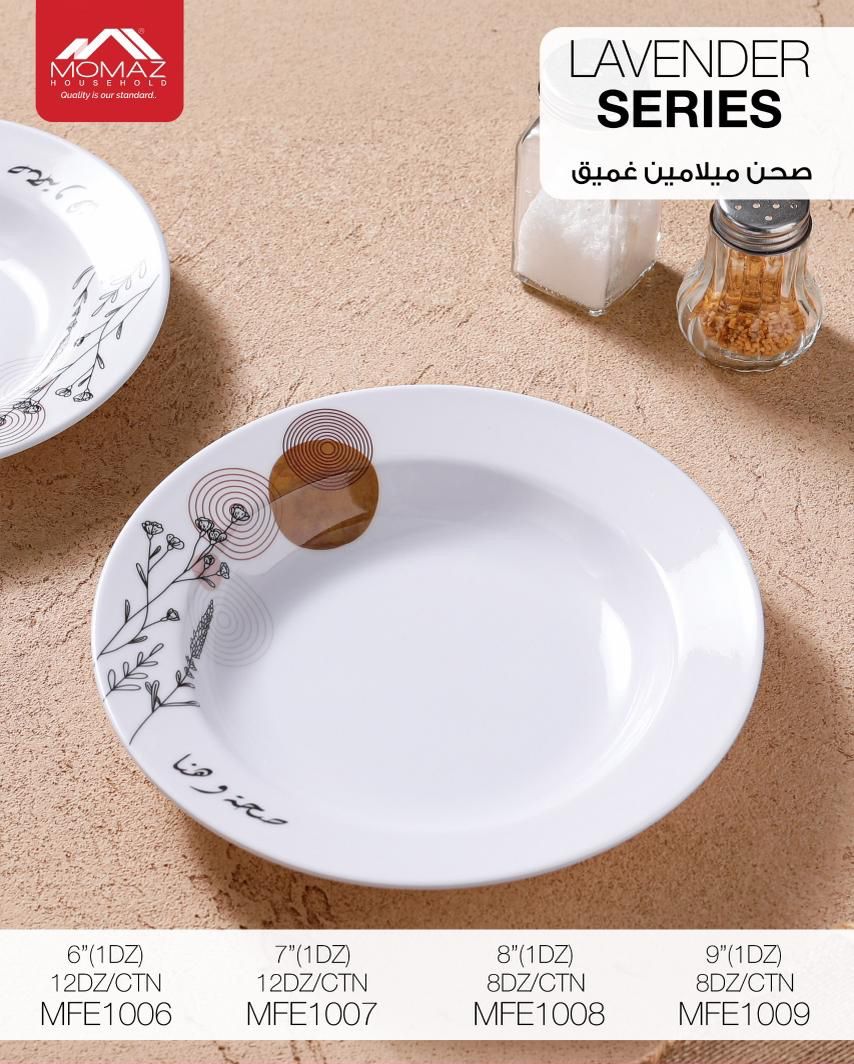 MOMAZ Lavender Series Deep Plates – Multi Sizes