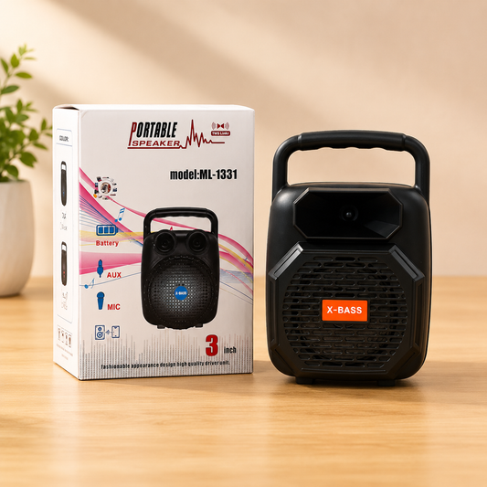 ML-1331 Portable Wireless Speaker – X-BASS Edition