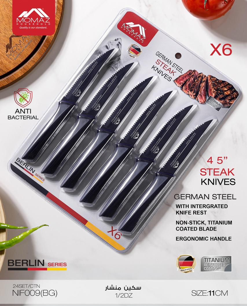 Momaz Fruit Knife 6-Pcs NIF009