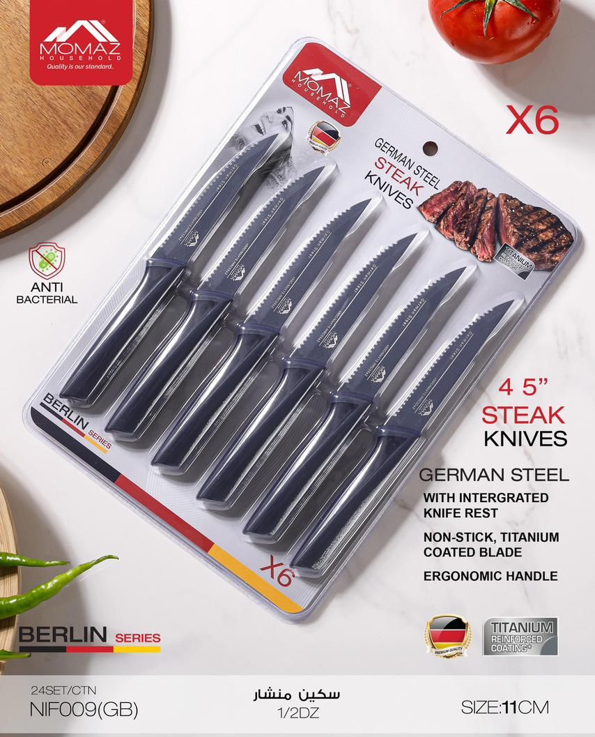Momaz Fruit Knife 6-Pcs NIF009
