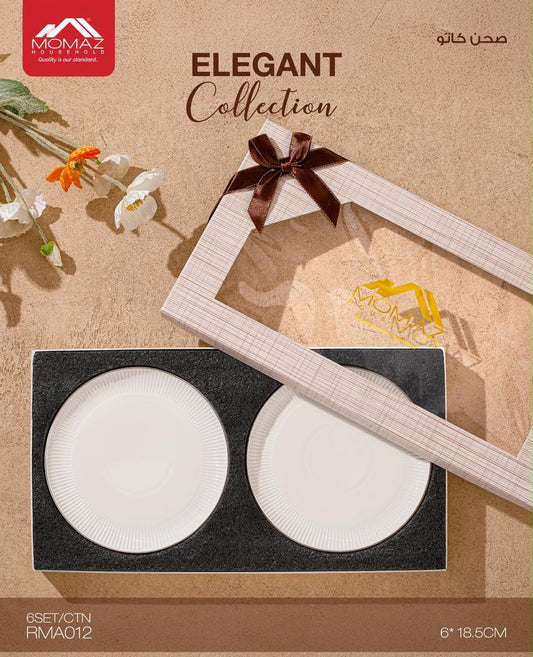 Momaz Elegant Collection Cake Plate Set