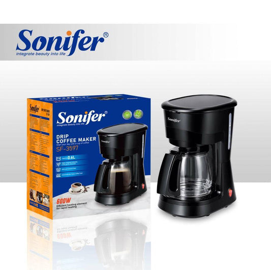 Sonifer Drip Coffee Maker – 0.6L (SF-3597)