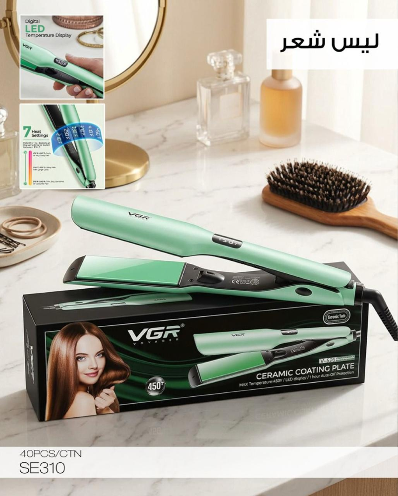 VGR Hair Straightener – Ceramic Coating Plates – Model V-526&nbsp;