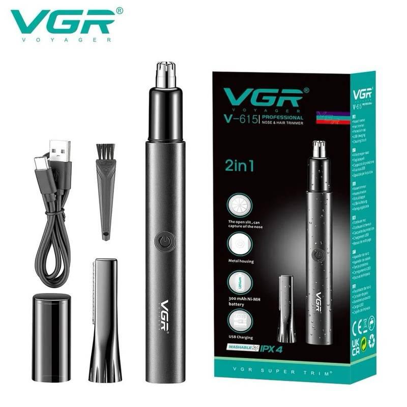 أداة تشذيب الأنف والشعر 2 في 1 VGR V-615