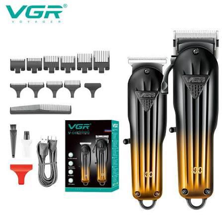 VGR V-646 Professional Hair Clipper & Trimmer Set