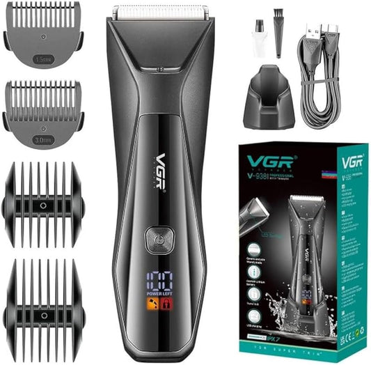 VGR V-938 Professional Hair Clipper – Waterproof (IPX7)