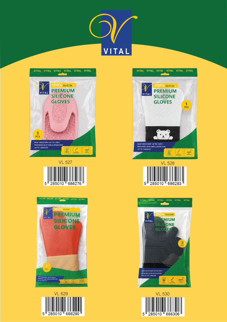 Vital Premium Silicone Gloves – Assorted Models