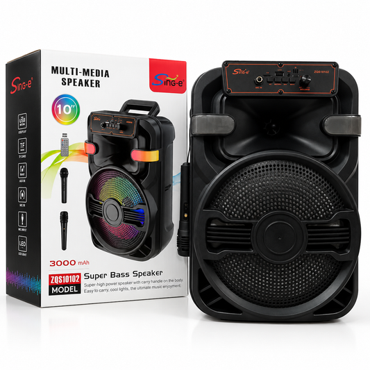 Sing-e ZQS10102 Multi-Media Speaker – 10 Inch