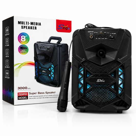 Sing-e ZQS8152 Multi-Media Speaker – 8 Inch